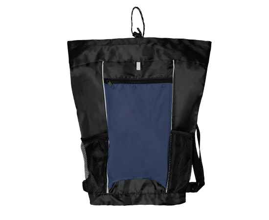Рюкзак Fab, т.синий/чёрный, 47 x 27 см, 100% полиэстер 210D, Цвет: темно-синий, Размер: 46 x 27 см, изображение 2
