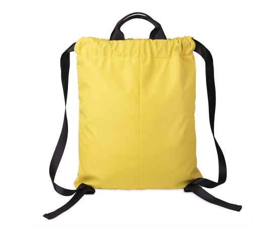 Рюкзак RUN, жёлтый, 48х40см, 100% нейлон, Цвет: желтый, изображение 3