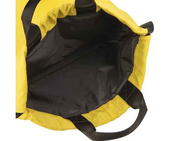 Рюкзак RUN, жёлтый, 48х40см, 100% нейлон, Цвет: желтый, изображение 4