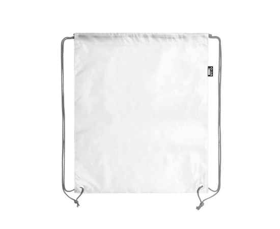 Рюкзак LAMBUR, белый, 42x34 см, 100% полиэстер RPET, Цвет: белый, изображение 2