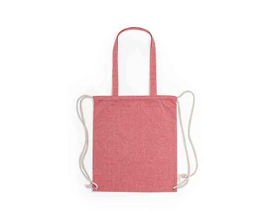 Рюкзак FENIN, бежевый, 42 x 38 см, 100% переработанный хлопок, 140 г/м2, Цвет: бежевый, изображение 3