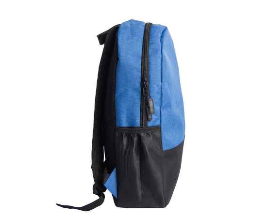 Рюкзак PULL, синий/чёрный, 45 x 28 x 11 см, 100% полиэстер 300D+600D, Цвет: синий, черный, Размер: 45 x 28 x 11 см, изображение 3