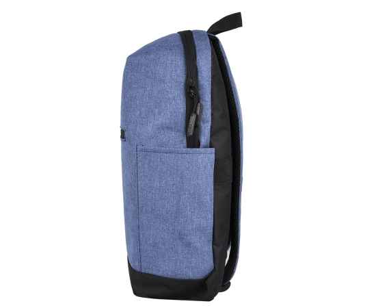 Рюкзак Boom, синий/чёрный, 43 x 30 x 13 см, 100% полиэстер 300 D, Цвет: синий с черным, Размер: 43 x 30 x 13 см, изображение 3