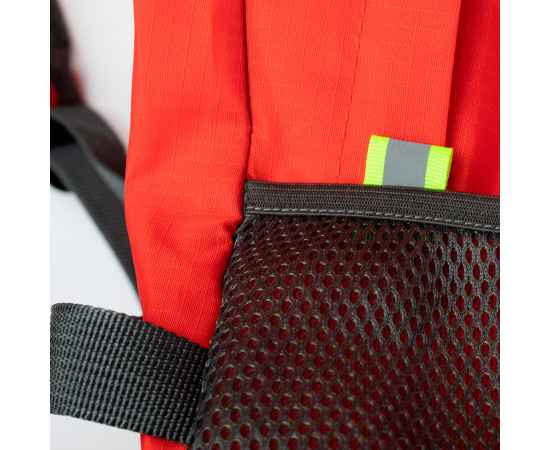 Рюкзак складной MENDY, красный, 43х32х12 см, 100% полиэстер, Цвет: красный, изображение 4