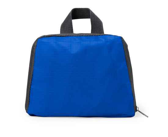 Рюкзак складной MENDY, синий, 43х32х12 см, 100% полиэстер, Цвет: Чёрный, изображение 2