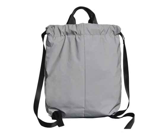 Рюкзак RUN, светоотражающий серый, 48х40см, 100% нейлон, Цвет: серый, изображение 2
