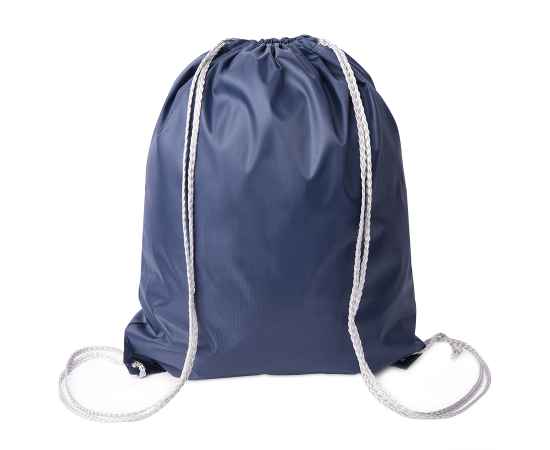 Рюкзак мешок со светоотражающей полосой RAY, тёмно-синий, 35*41 см, полиэстер 210D, Цвет: тёмно-синий, изображение 3