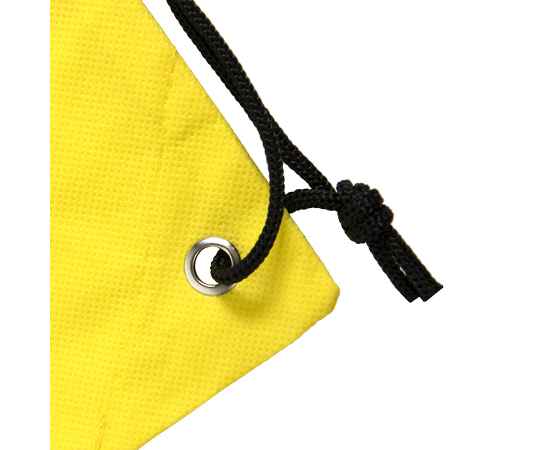 Рюкзак ERA, желтый, 36х42 см, нетканый материал 70 г/м, изображение 3