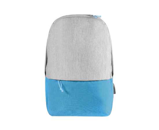 Рюкзак 'Beam light',св.серый/голубой, 44х30х10 см, ткань верха: 100% поли-д, под-ка: 100% пол-тер, Цвет: светло-серый, голубой, Размер: 44х30х10 см, изображение 3