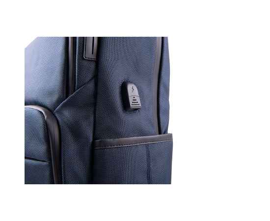 Рюкзак 'Spark', темно-синий, 46х30х14 см, 100% полиэстер, Цвет: тёмно-синий, изображение 5