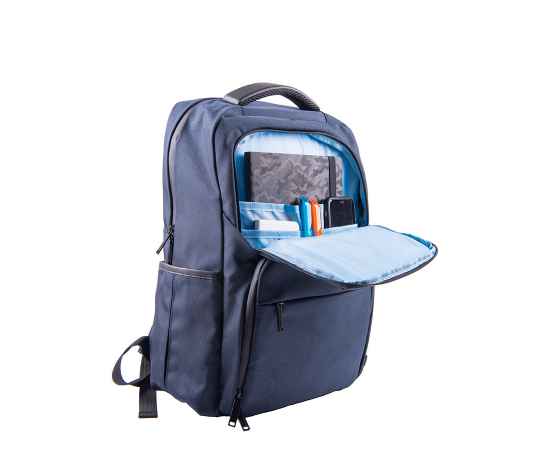 Рюкзак 'Spark', темно-синий, 46х30х14 см, 100% полиэстер, Цвет: тёмно-синий, изображение 7