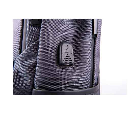 Рюкзак 'Spark', темно-серый, 46х30х14 см, 100% полиэстер, Цвет: темно-серый, изображение 4