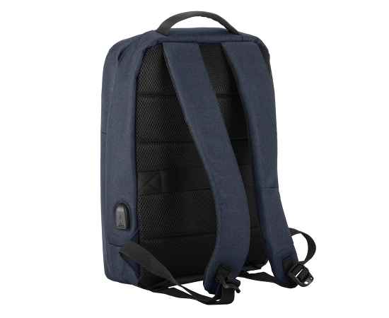 Рюкзак 'Link', темно-синий, 42х30х12 см, 100% полиэстер, Цвет: тёмно-синий, изображение 2