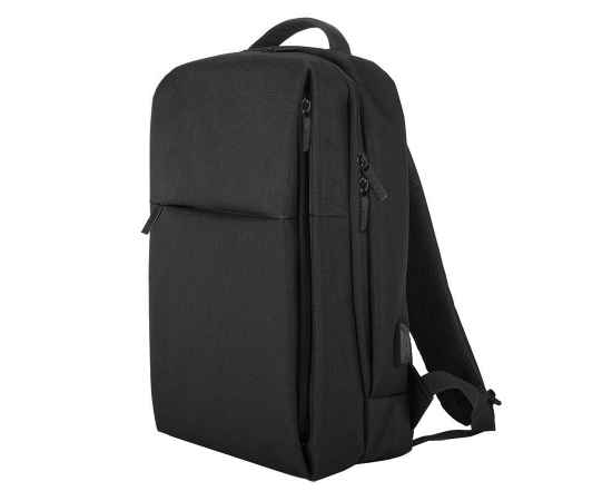 Рюкзак 'Link', черный, 42х30х12 см, 100% полиэстер, Цвет: Чёрный, изображение 3