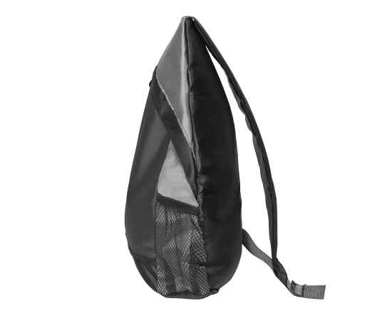 Рюкзак Pick чёрный/серый, 41 x 32 см, 100% полиэстер 210D, Цвет: черный, Размер: 41 x 32 см, изображение 3