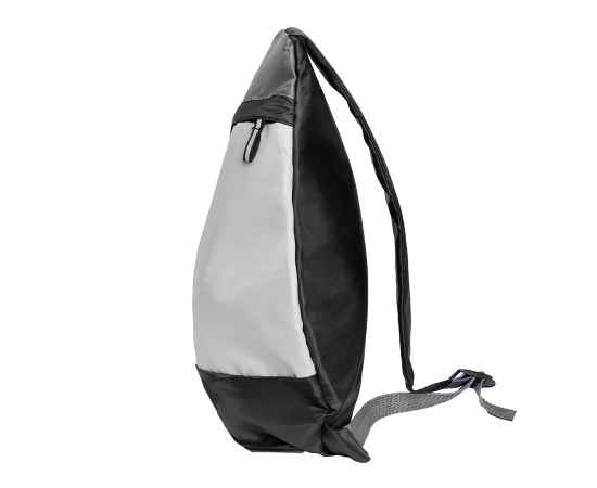 Рюкзак Pick, белый/серый/чёрный, 41 x 32 см, 100% полиэстер 210D, Цвет: белый, Размер: 41 x 32 см, изображение 2
