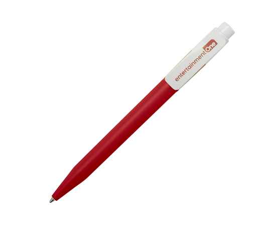 Ручка шариковая PIXEL, красный, непрозрачный пластик, Цвет: красный, изображение 2