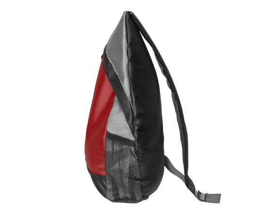 Рюкзак Pick, красный/серый/чёрный, 41 x 32 см, 100% полиэстер 210D, Цвет: красный, Размер: 41 x 32 см, изображение 3