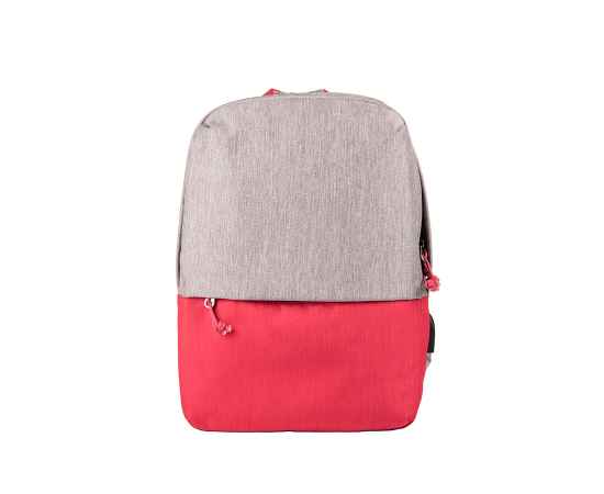 Рюкзак 'Beam mini', серый/малиновый, 38х26х8 см, ткань верха: 100% полиамид, под-ка: 100% полиэстер, Цвет: серый, малиновый, изображение 2