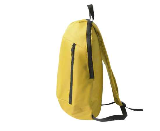Рюкзак Rush, жёлтый, 40 x 24 см, 100% полиэстер 600D, Цвет: желтый, черный, Размер: 40 x 24 см, изображение 2