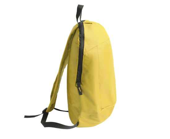 Рюкзак Rush, жёлтый, 40 x 24 см, 100% полиэстер 600D, Цвет: желтый, черный, Размер: 40 x 24 см, изображение 3
