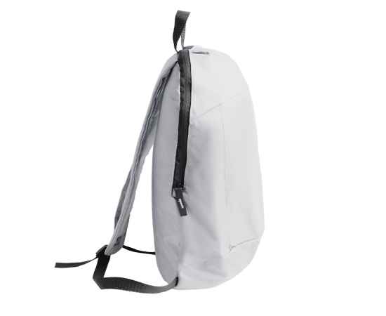 Рюкзак Rush, белый, 40 x 24 см, 100% полиэстер 600D, Цвет: белый, Размер: 40 x 24 см, изображение 3