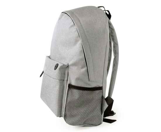 Рюкзак 'Harter', серый, 38х28х12 см, полиэстер 600D, Цвет: серый меланж, изображение 5