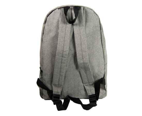 Рюкзак 'Harter', серый, 38х28х12 см, полиэстер 600D, Цвет: серый меланж, изображение 6