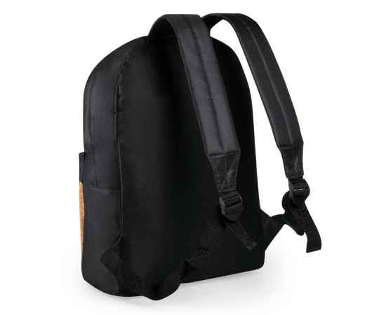 Рюкзак 'Lorcan', черный, 64x37x20 см, 100% пробка, 100% полиэстер 600D, Цвет: Чёрный, изображение 2