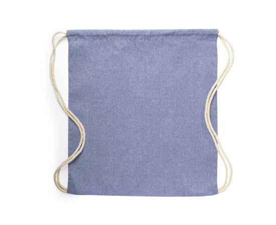 Рюкзак KONIM, синий, 42x38 см, 100% переработанный хлопок, 120 г/м2, Цвет: синий, изображение 2