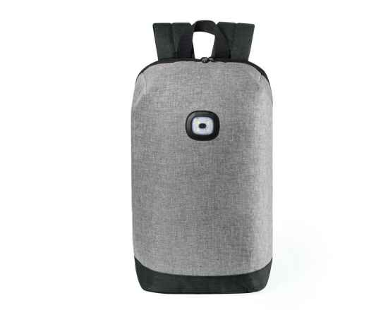 Рюкзак с индикатором KREPAK, серый, 43x30x13,5 см, 100% полиэстер 600D, Цвет: серый, изображение 4