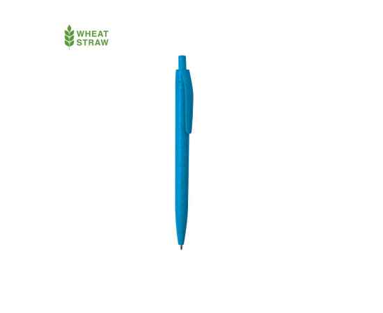 WIPPER, ручка шариковая, синий, пластик с пшеничным волокном, Цвет: синий, изображение 2