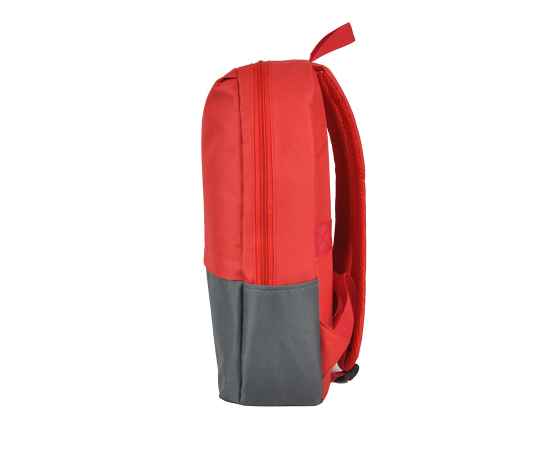 Рюкзак Eclat, красный/серый, 43 x 31 x 10 см, 100% полиэстер 600D, Цвет: красный, серый, Размер: 43 x 31 x 10 см, изображение 3