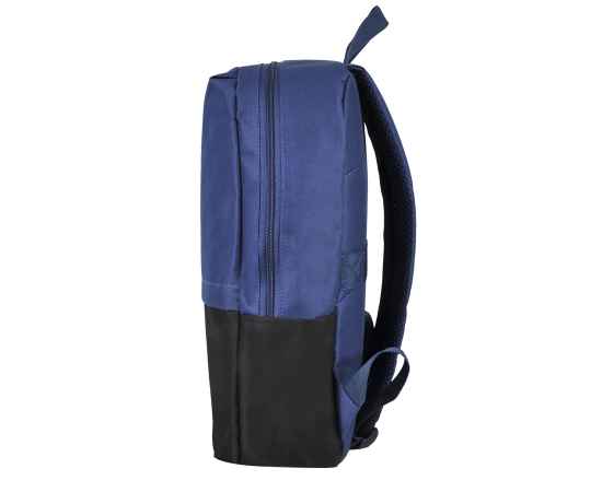 Рюкзак Eclat, т.синий/чёрный, 43 x 31 x 10 см, 100% полиэстер 600D, Цвет: темно-синий, черный, Размер: 43 x 31 x 10 см, изображение 3