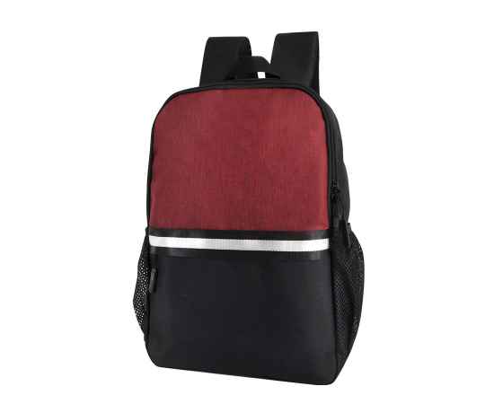 Рюкзак Cool, красный/чёрный, 43 x 30 x 13 см, 100% полиэстер 300 D, Цвет: красный, серый, Размер: 43 x 30 x 13 см, изображение 2