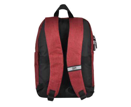 Рюкзак Boom, красный/чёрный, 43 x 30 x 13 см, 100% полиэстер 300 D, Цвет: красный, черный, Размер: 43 x 30 x 13 см, изображение 4