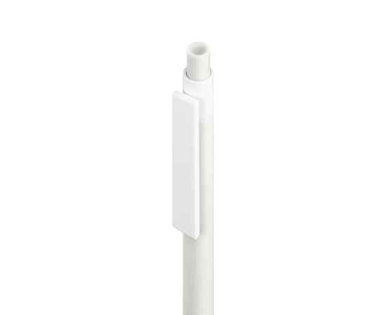 RETRO, ручка шариковая, белый, пластик, Цвет: белый, изображение 2
