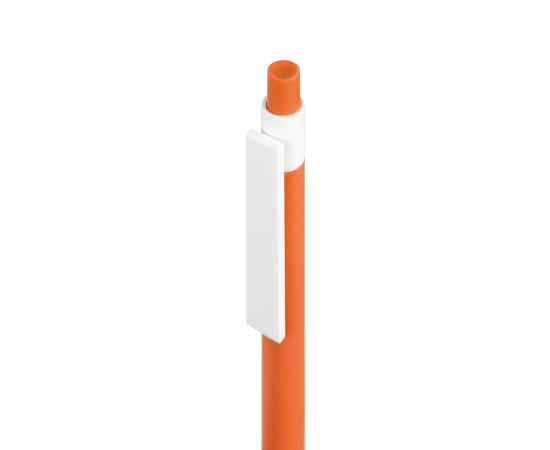 RETRO, ручка шариковая, оранжевый, пластик, Цвет: оранжевый, белый, изображение 2