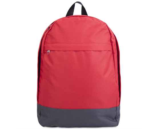 Рюкзак 'URBAN',  красный/ серый, 39х27х10 cм, полиэстер 600D, Цвет: красный, серый, изображение 2