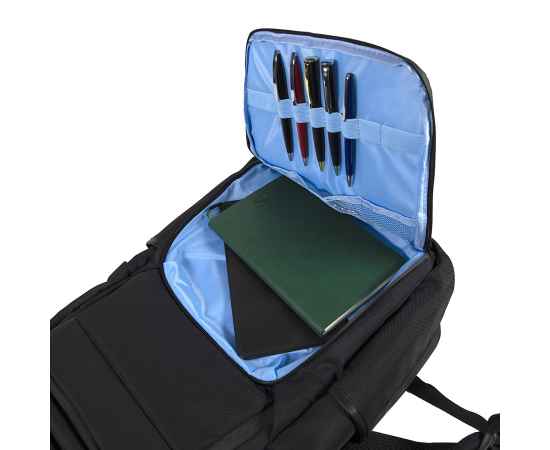 Рюкзак 'Spark', черный, 46х30х14 см, 100% полиэстер, Цвет: Чёрный, изображение 9