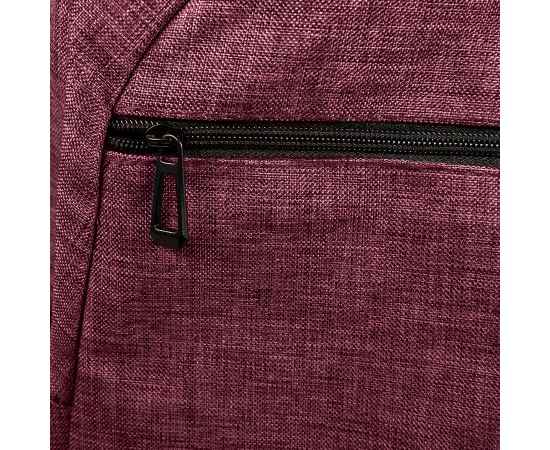 Рюкзак VERBEL, красный, полиэстер 600D, Цвет: красный, изображение 6