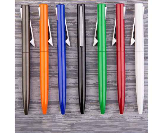 SAMURAI, ручка шариковая, белый/серый, металл, пластик, Цвет: белый, серый, изображение 3