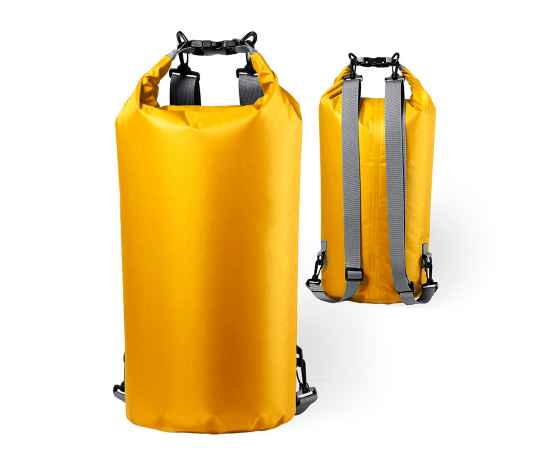 Рюкзак водонепроницаемый TAYRUX, 63 x 23 ? см, 100% полиэстер, желтый, Цвет: желтый, изображение 5