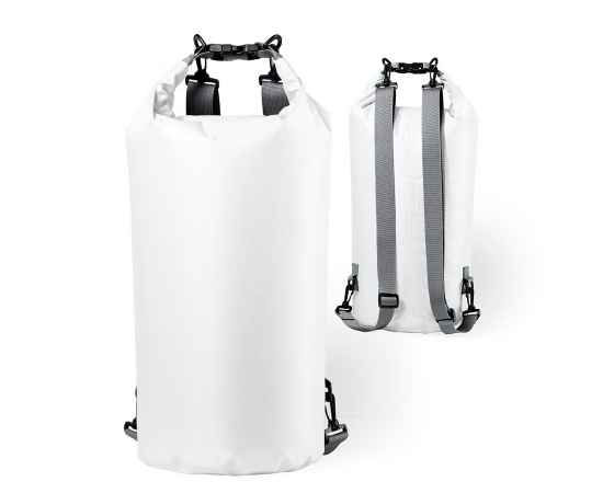 Рюкзак водонепроницаемый TAYRUX, 63 x 23 ? см, 100% полиэстер, белый, Цвет: белый, изображение 5
