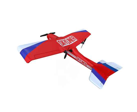 Самолет радиоуправлемый HIPER SKYLINER, белый, Цвет: красный, Размер: 35х30 см, изображение 2