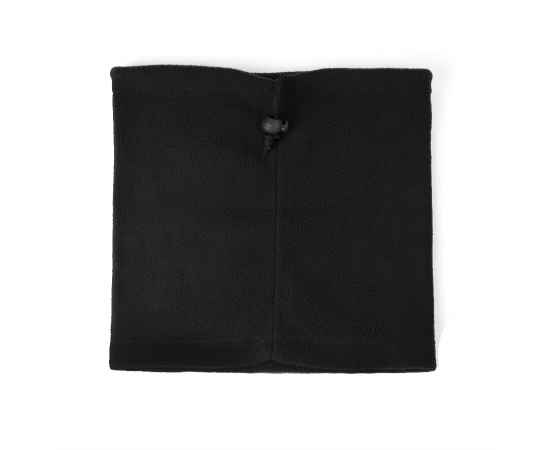 Шапка-шарф с утяжкой 'Articos', 24.5?25.5 см, черный, флис, 200 гр/м2, Цвет: Чёрный, изображение 3