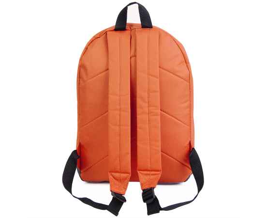 Рюкзак 'URBAN',  оранжевый/серый , 39х27х10 cм, полиэстер 600D, Цвет: оранжевый, серый, изображение 3