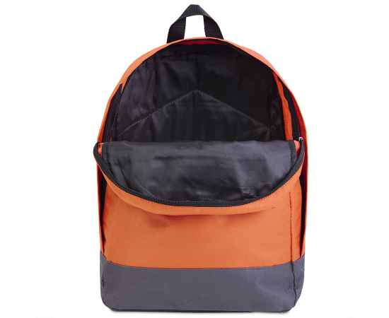 Рюкзак 'URBAN',  оранжевый/серый , 39х27х10 cм, полиэстер 600D, Цвет: оранжевый, серый, изображение 4