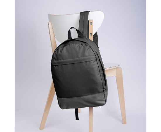 Рюкзак 'URBAN', черный/cерый, 39х27х10 cм, полиэстер 600D, Цвет: черный, серый, изображение 8