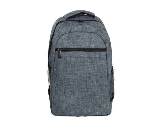 Рюкзак VERBEL, серый, полиэстер 600D, Цвет: серый меланж, изображение 2